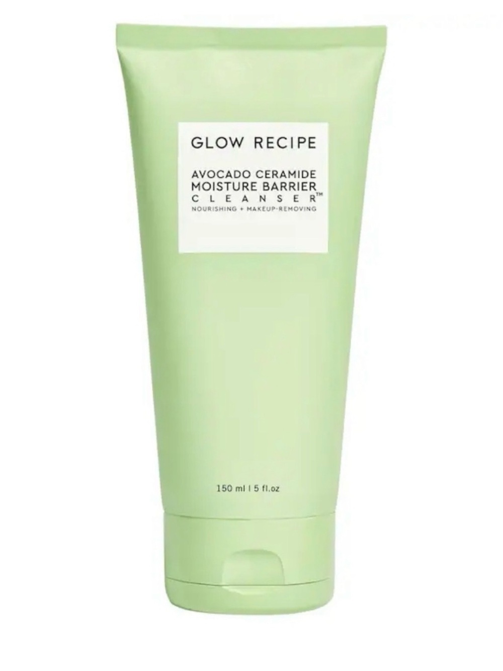 Glow Recipe Avocado Ceramide Moisture Barrier Cleanser — pale green